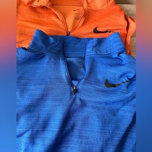 Mens NIKE Dri-Fit Long Sleeve Shirts- L (fits like a M)